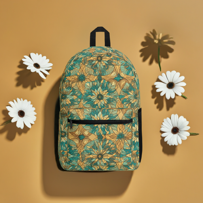 Aurora Floral Harmony Vintage Backpack