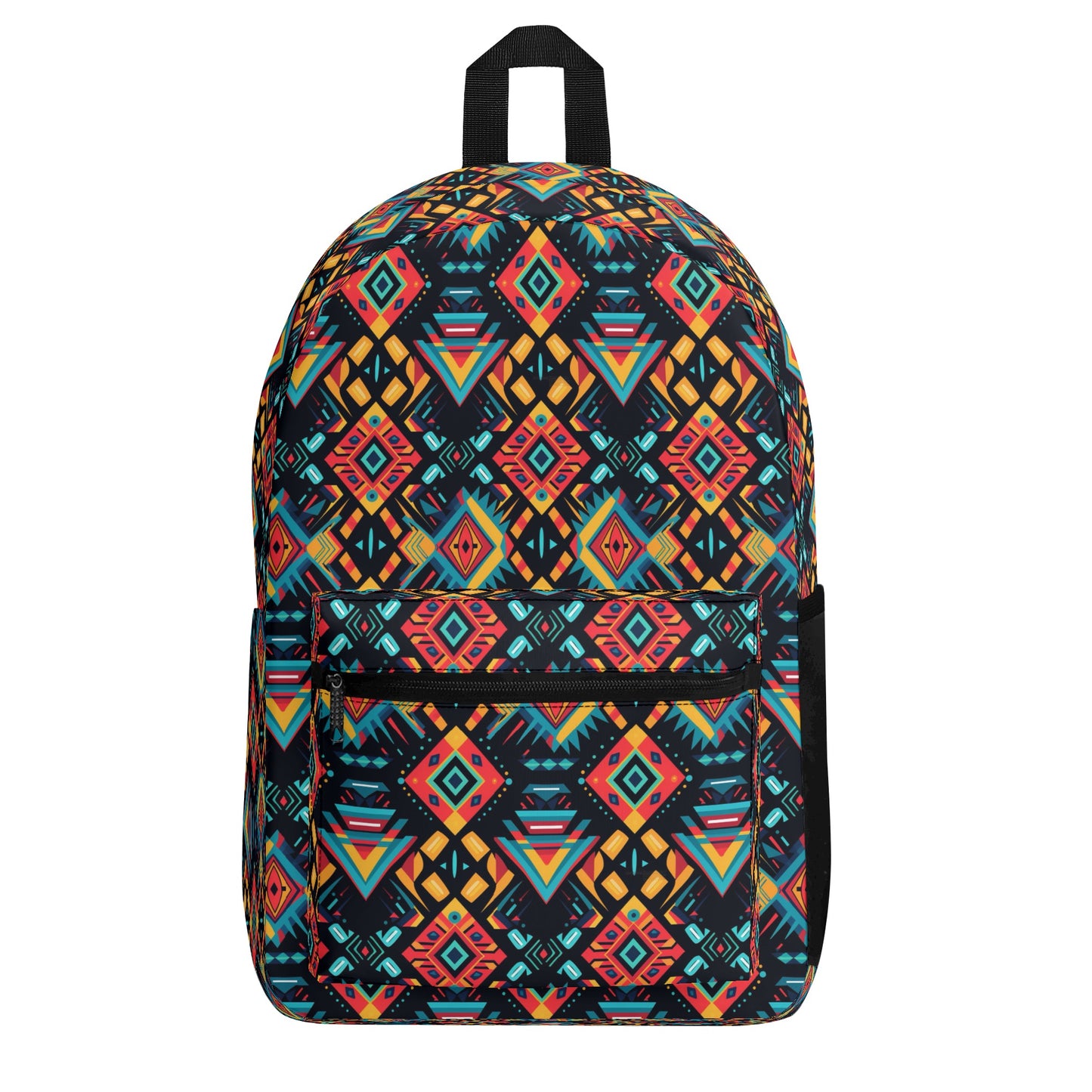 Neon Tribal Fusion Vintage Backpack