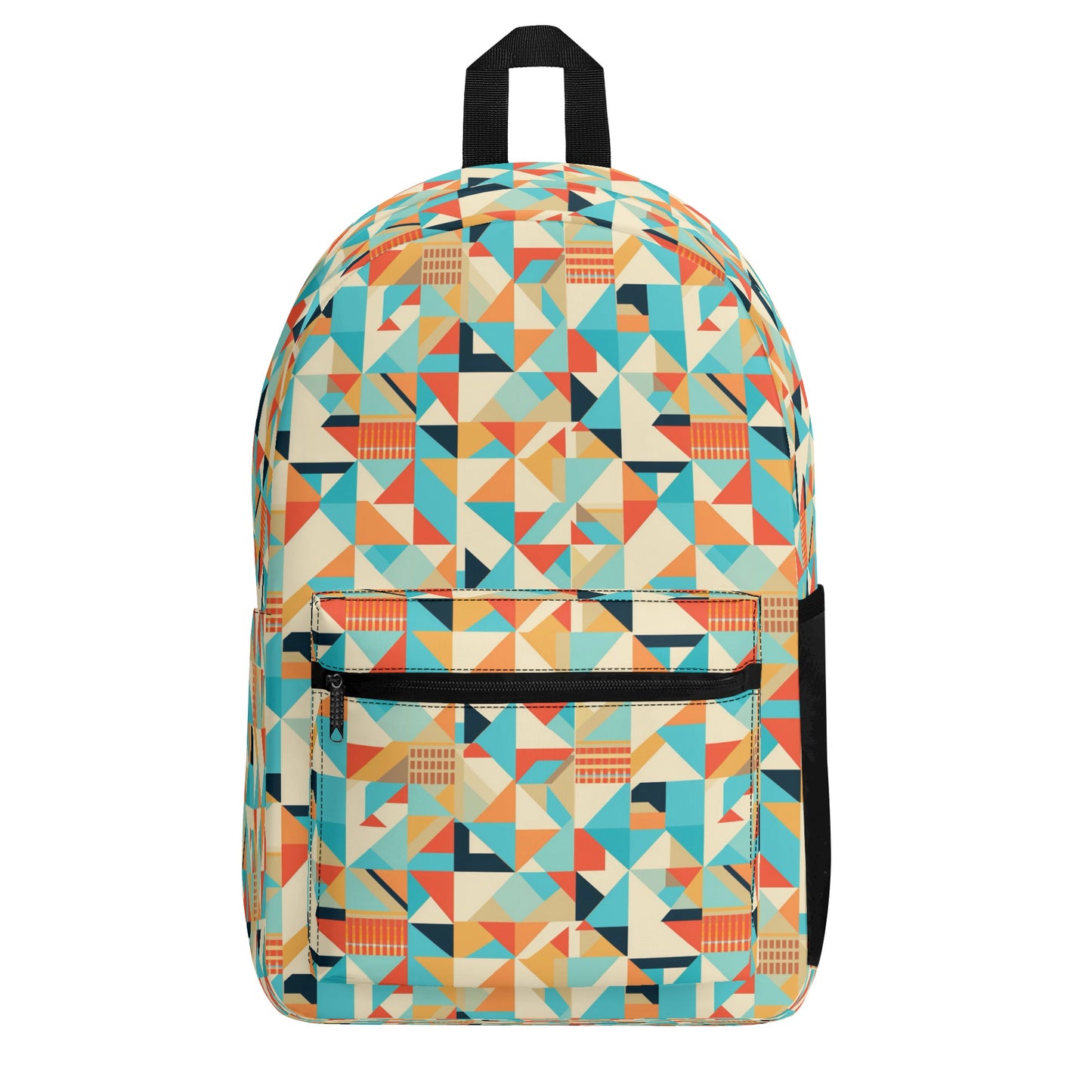 Urban Rhythm Geometric Vintage Backpack