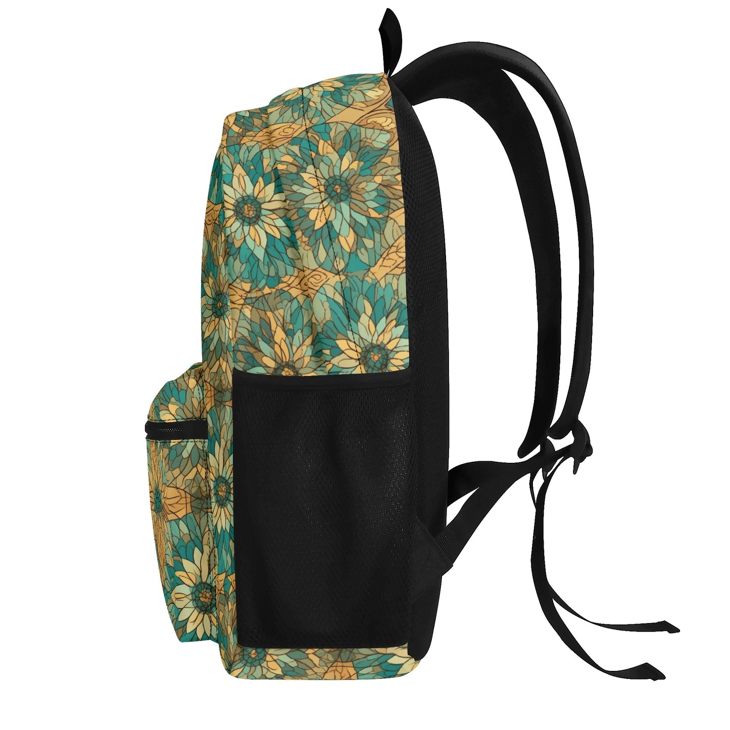 Aurora Floral Harmony Vintage Backpack