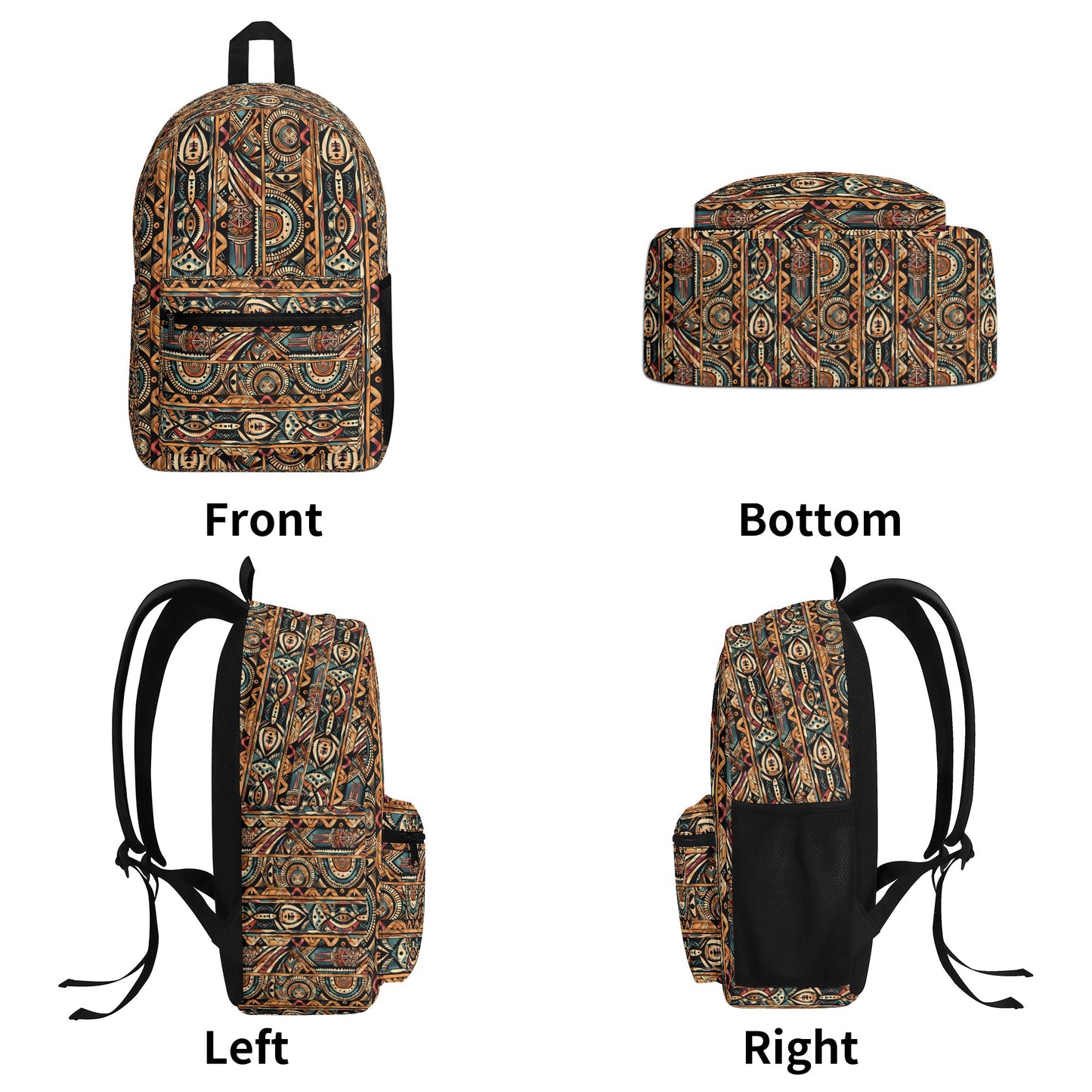 Tribal Rhythms Vintage Backpack