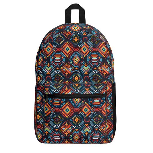 Tribal Mosaic Explorer Vintage Backpack