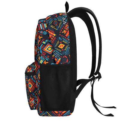 Tribal Mosaic Explorer Vintage Backpack