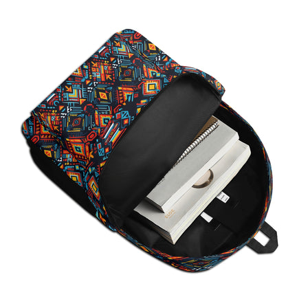 Tribal Mosaic Explorer Vintage Backpack